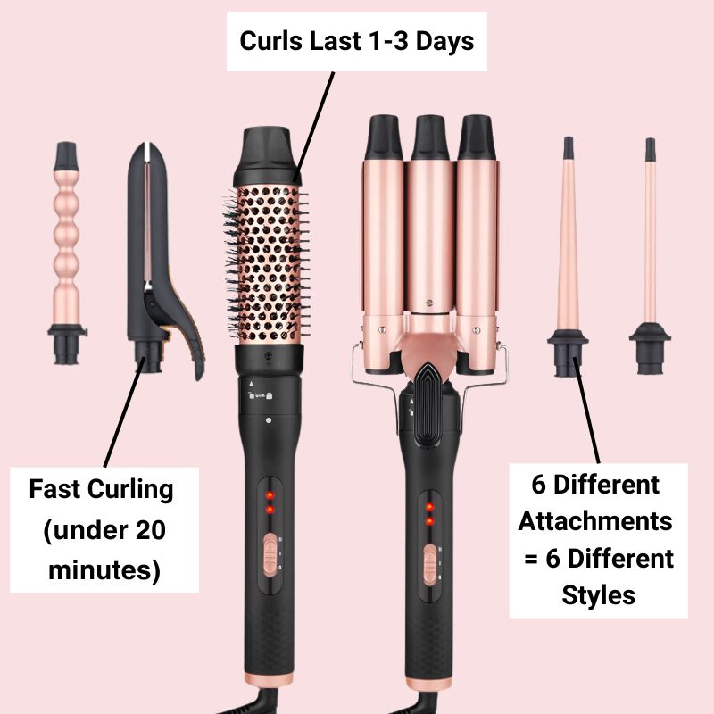 Hexibella 6-in-1 Curler