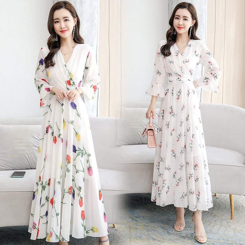1622438405270.jpg Lexie | Women's Chiffon Floral Dress