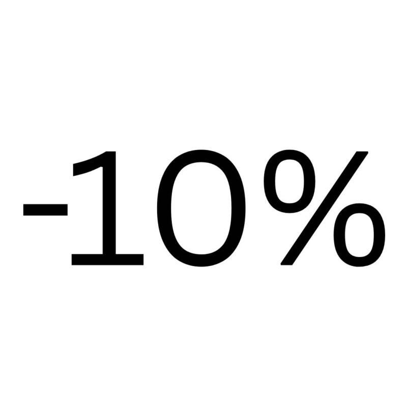 10% Discount Applied At Checkout