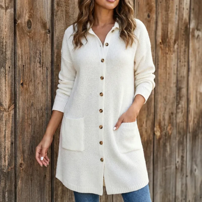 he27ibella Chaqueta larga de lana Julia