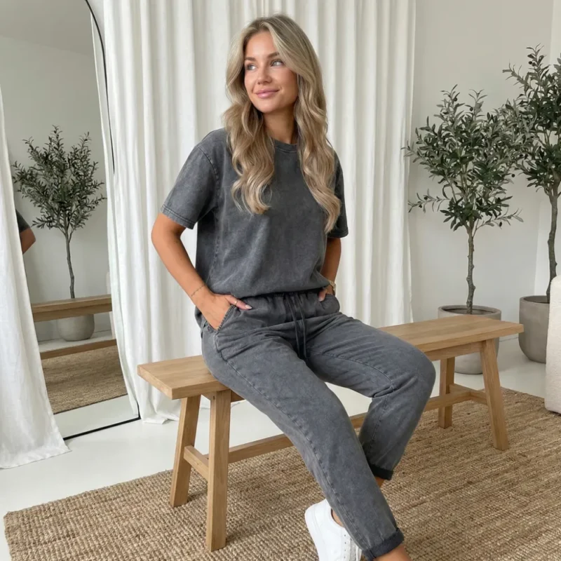 Emma | Set de sudadera casual de 2 piezas