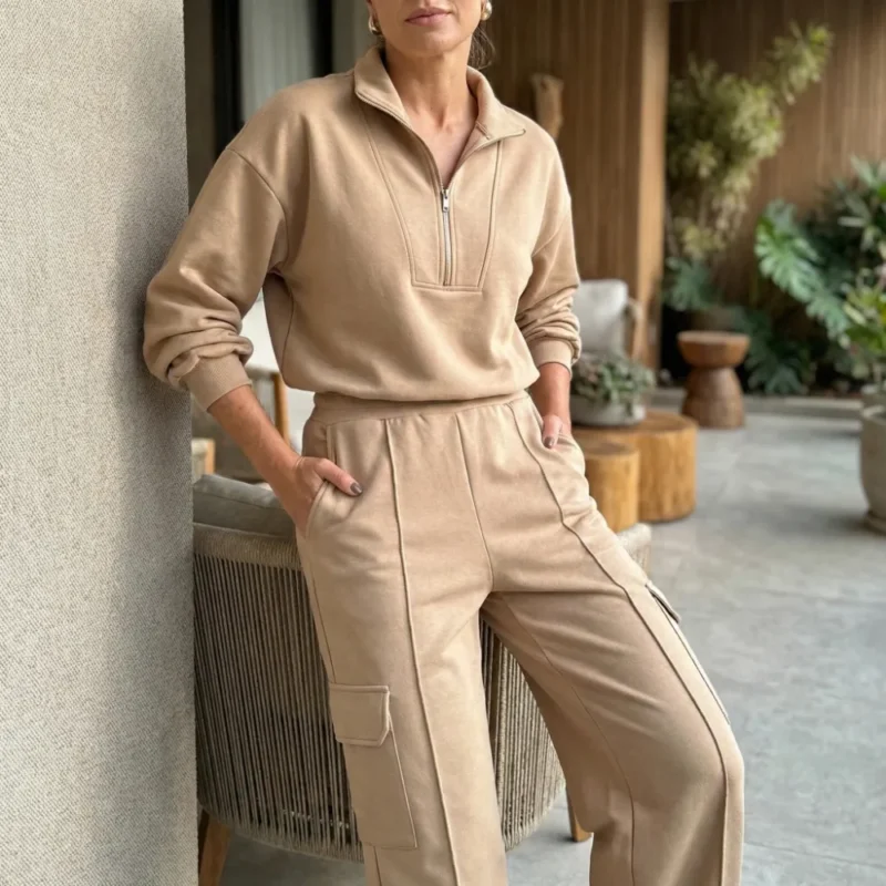 he3ibella Lizzie | Conjunto Casual de Dos Piezas