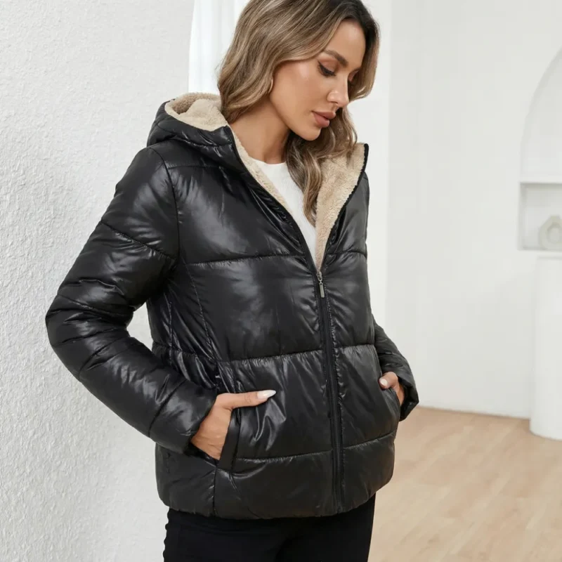 Carmen | Chaqueta corta acolchada de lana