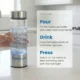HydroLuxe-Wasserstoff-Flasche