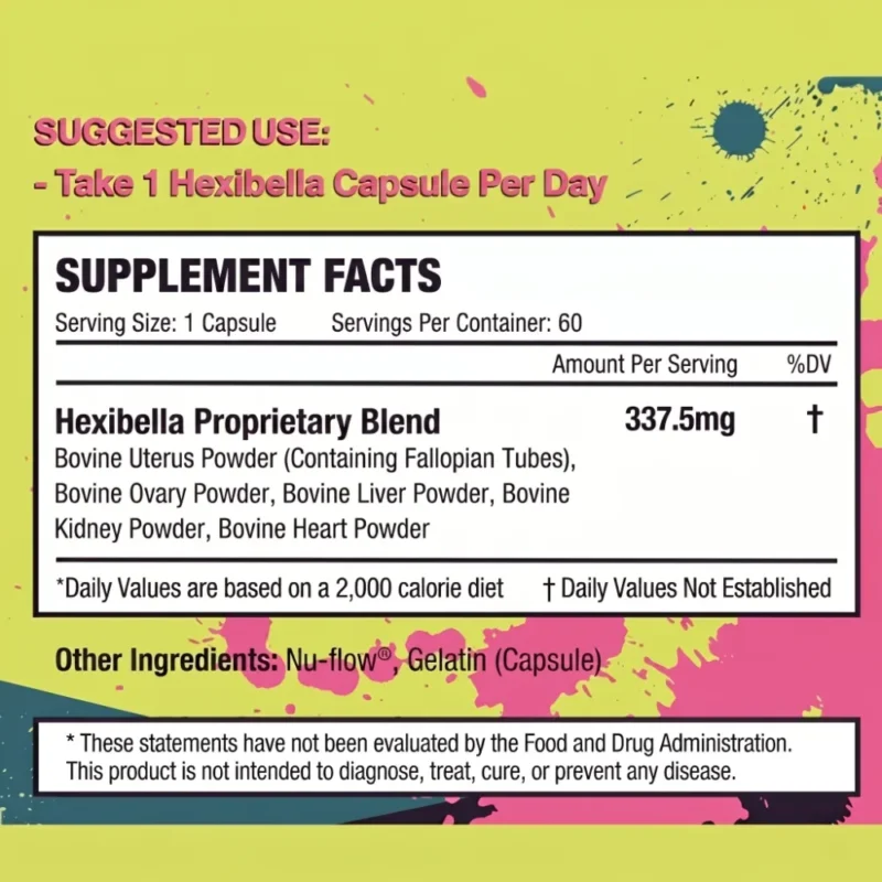 hexibella-009 Beef Organs Capsules